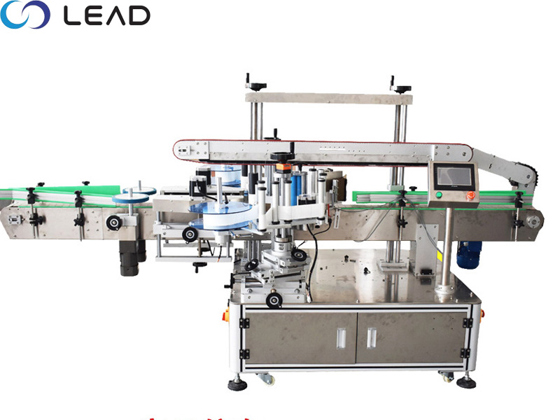 Laundry cream box double side labeling machine