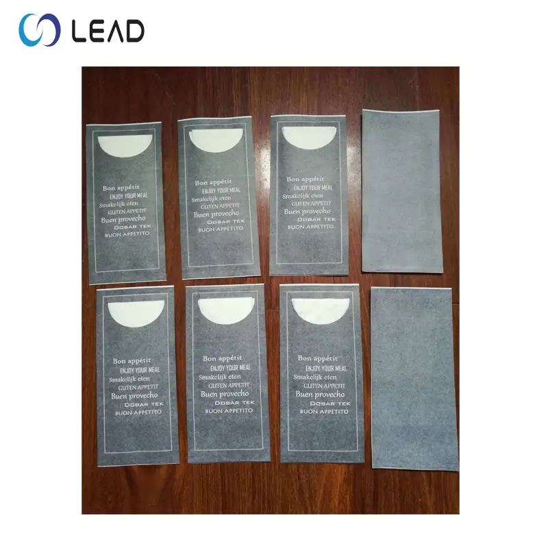Four-side sealing kraft paper bag napkin packaging machine 1
