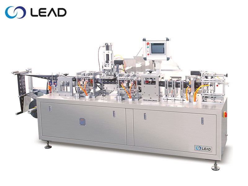Wet tissue 4 side seal pouch packaging machine 1