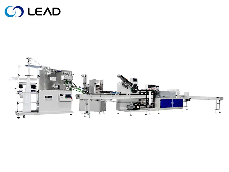Four-side sealing tableware/ napkin packaging machine 1