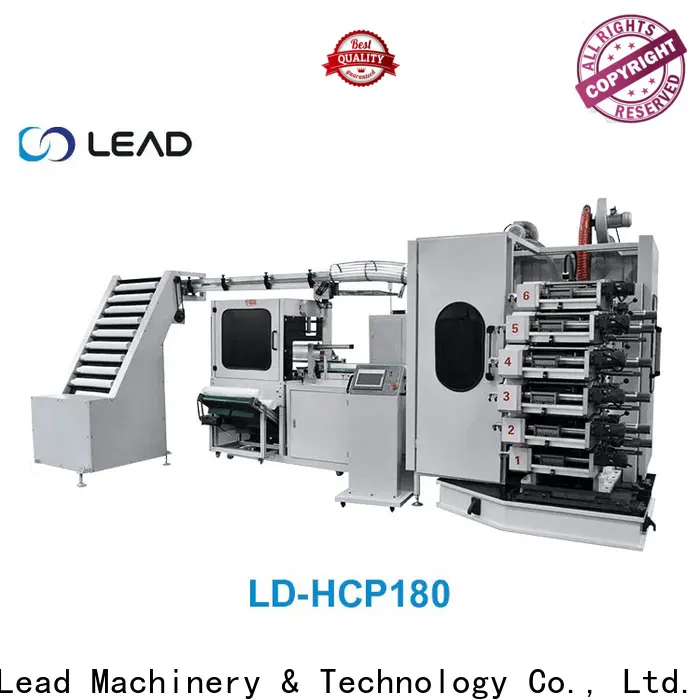 Lead Machinery 2 color flexo printing machine suppliers for paper cup 1