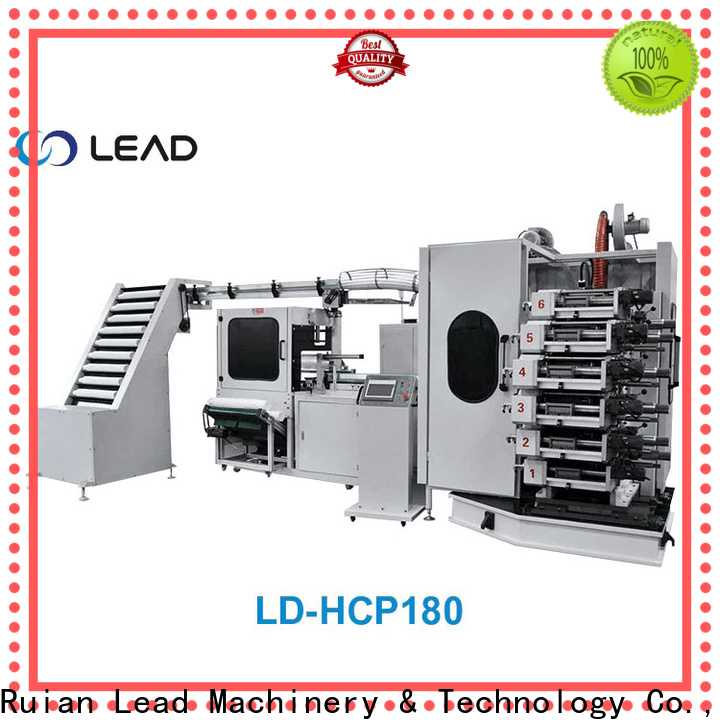 Lead Machinery 6 colour flexo printing machine for business for cup 1