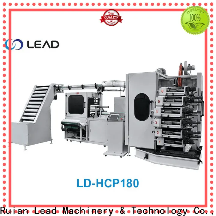 Lead Machinery 6 colour flexo printing machine for business for cup 1