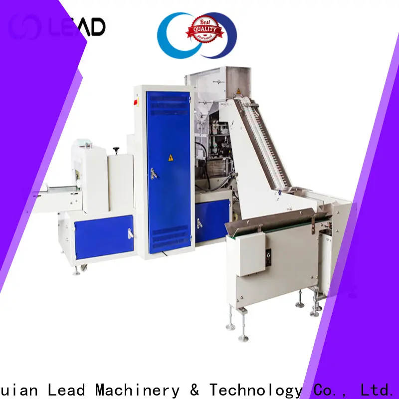 Lead machinery latest straw packaging machine supply for cutlery 1