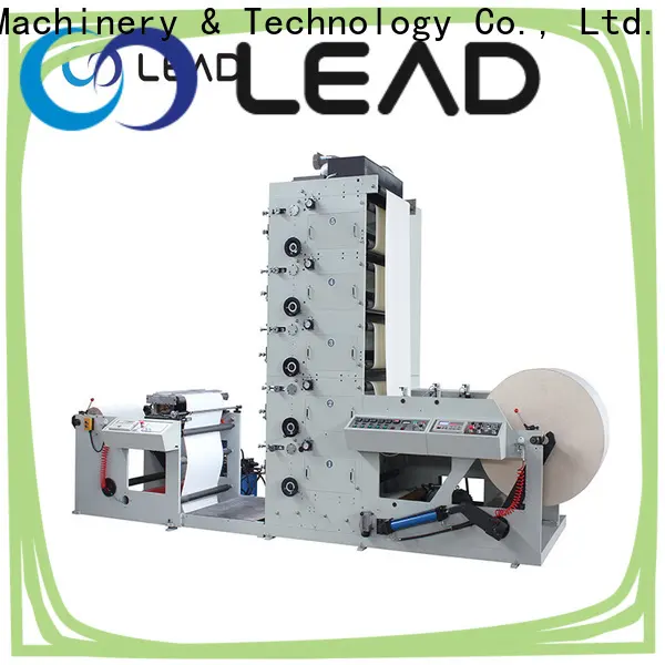 Lead machinery New single color flexo printing machine suppliers for coffee cup 1