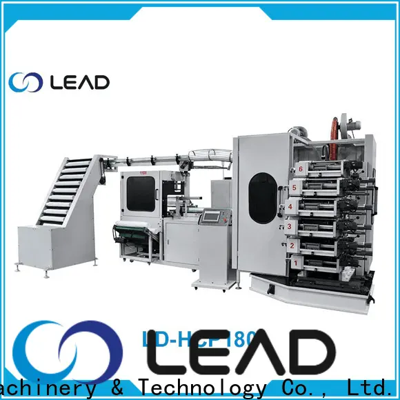 Lead machinery New two colour flexo printing machine suppliers for coffee cup 1