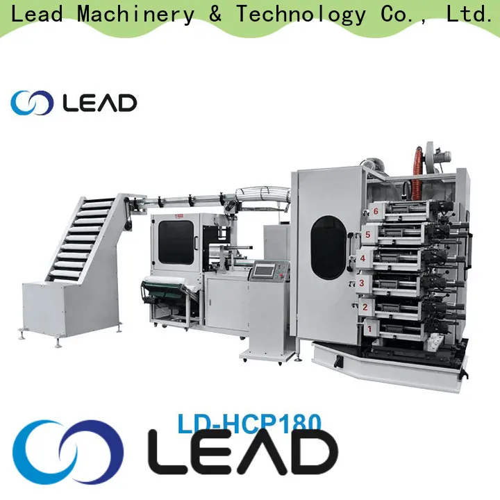 Lead machinery high-quality china paper cup flexo printing machine suppliers manufacturers for cup 1