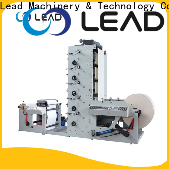Lead Machinery 6 colour flexo printing machine price factory for paper cup 1