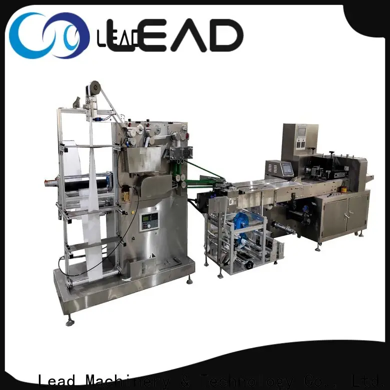 Lead machinery New wet tissue packing machine suppliers company for tissue 1