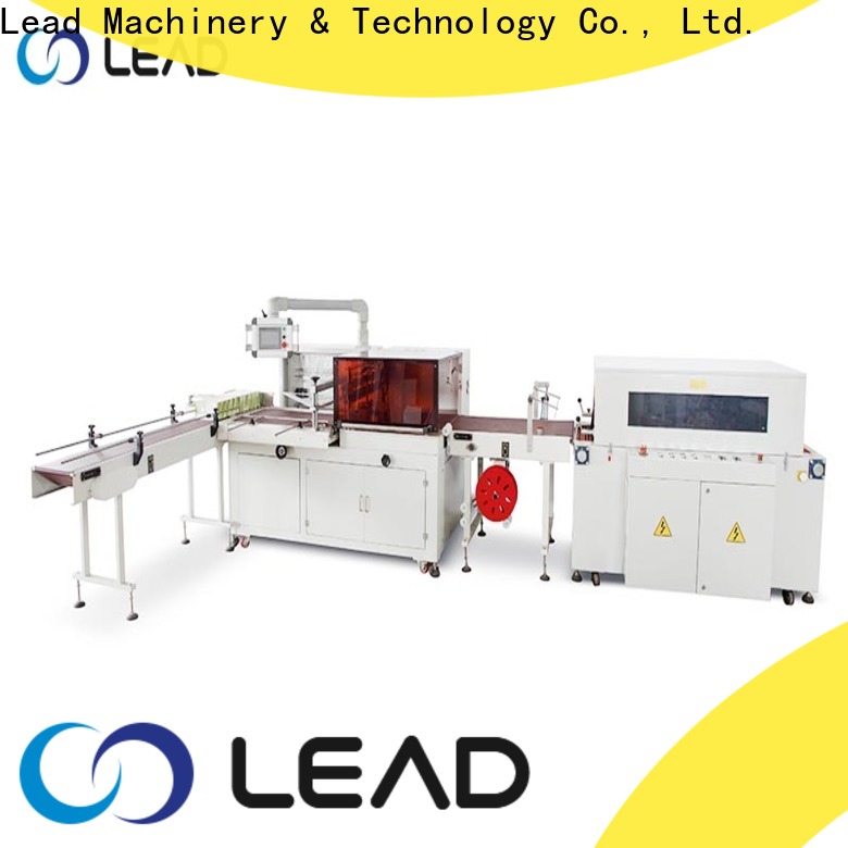 Lead Machinery Shower gel shrink packaging machine factory for food 1