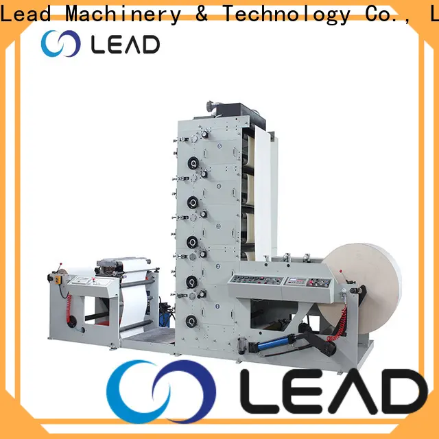 Lead machinery wholesale 4 colour flexo printing machine manufacturers for cup 1