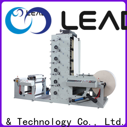 Lead Machinery Lead machinery New single color flexo printing machine suppliers for business for paper cup 1