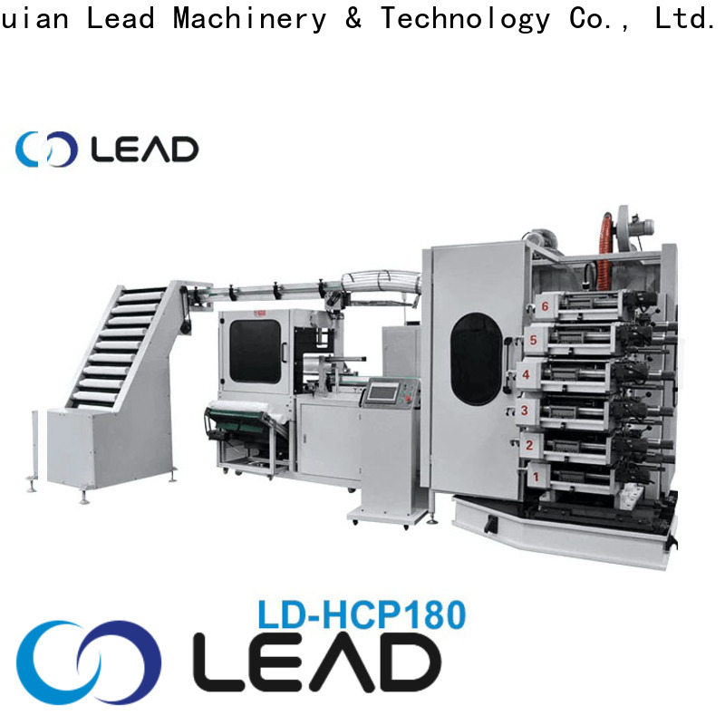 Lead Machinery Lead machinery best single color flexo printing machine factory for paper cup 1