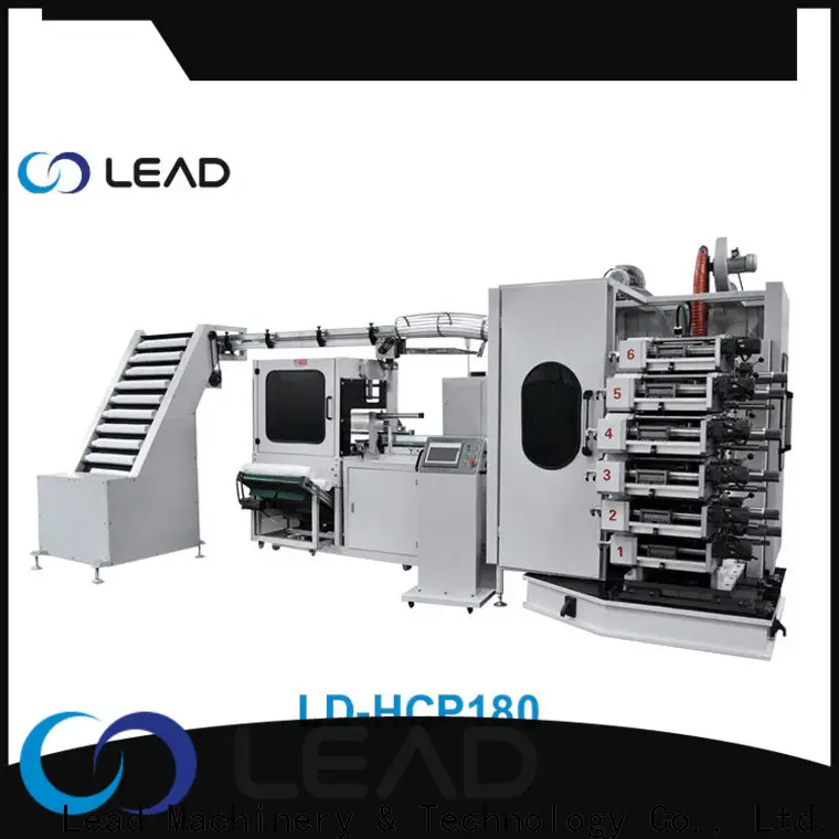 Lead Machinery flexo printing machine paper cup suppliers for cup 1