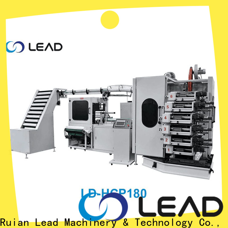 Lead Machinery 2 color flexo printing machine price company for paper cup 1