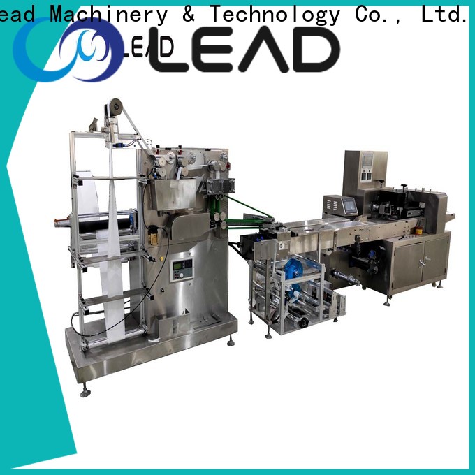 Lead machinery latest alcohol wipes making machine for business for baby 1