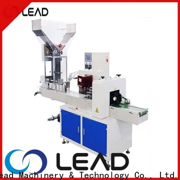 Lead Machinery Lead machinery wholesale aviation cutlery wrapping machine manufacturers for paper cup 1