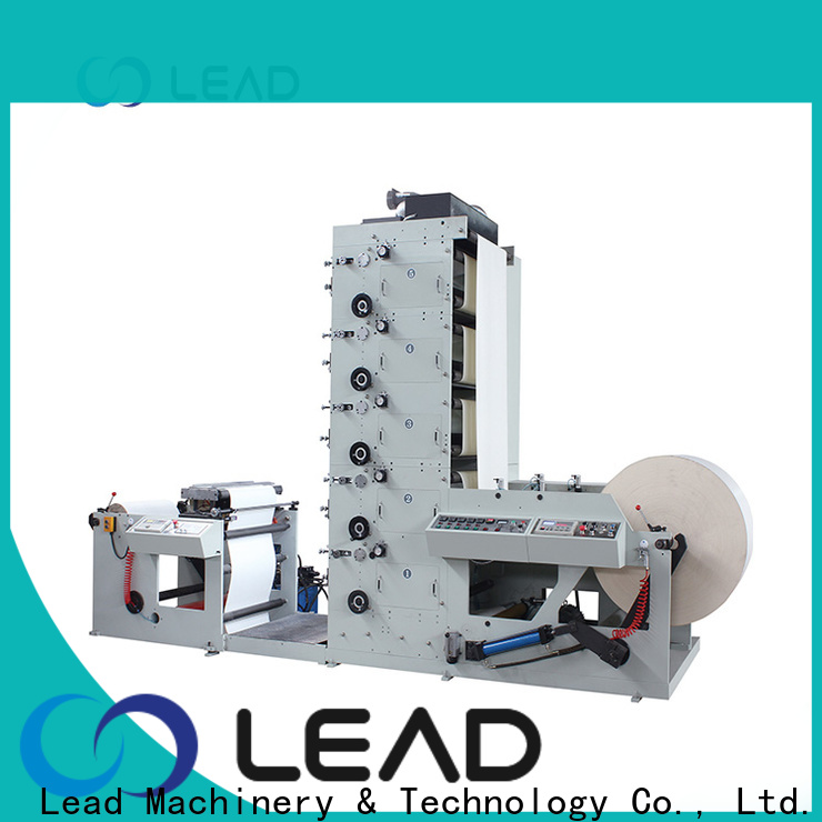 Lead machinery best 4 colour flexo printing machine factory for coffee cup 1