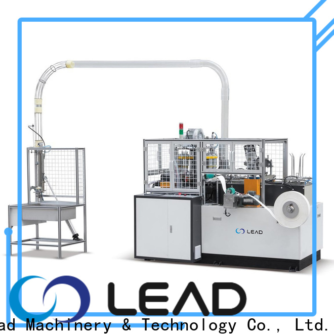 Lead machinery top paper plate making machine price company for packaging 1