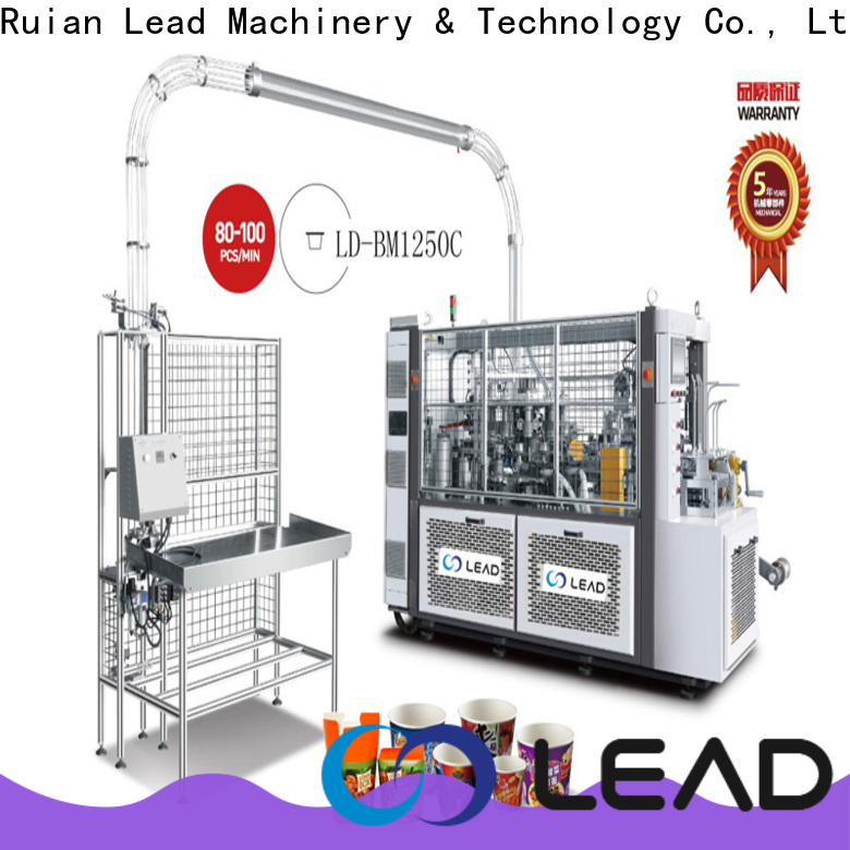 Lead machinery high-quality paper plate machine for business for production 1