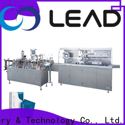 Lead machinery latest auomatic wet tissue packing machine supply for baby 1