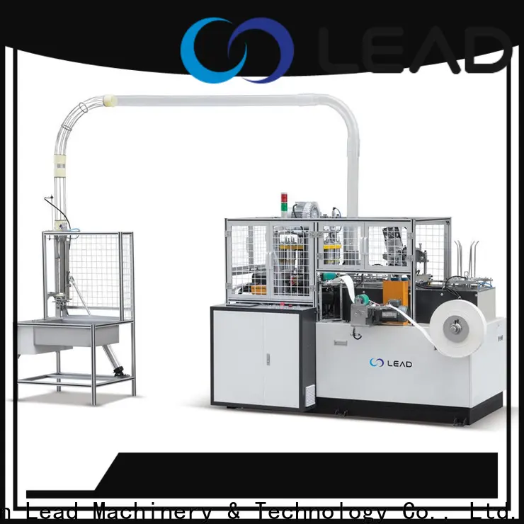 Lead machinery latest coffee cup making machine price supply for factory 1