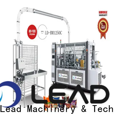 Lead Machinery disposable plates and cups making machine manufacturers for packing 1