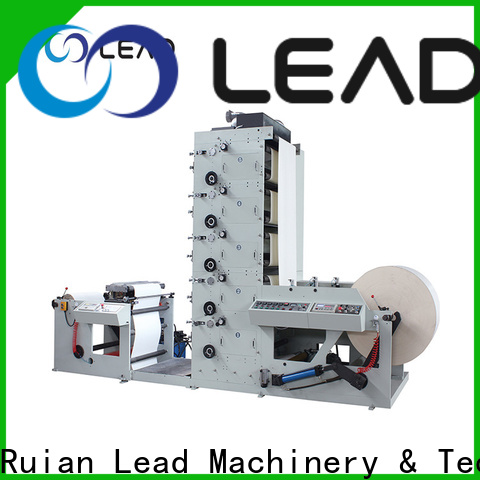 Lead machinery custom china flexo printing machine factory supply for coffee cup 1