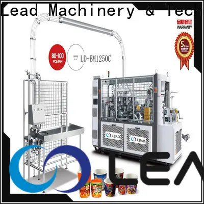 Lead machinery top paper cup making machine for business for packing 1