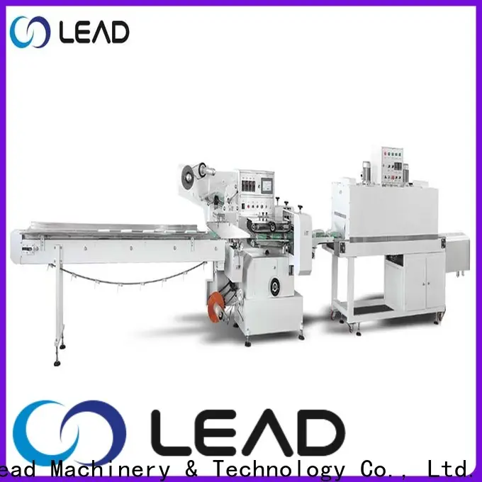 Lead Machinery automatic shrink wrapping machine price company for food 1