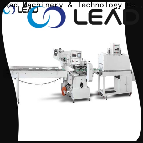 Lead Machinery Cling film roll shrink packaging machine supply for battery 1