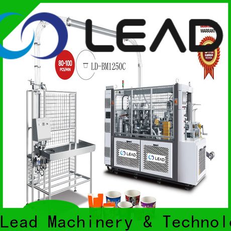 Lead Machinery paper tea cup machine suppliers for production 1