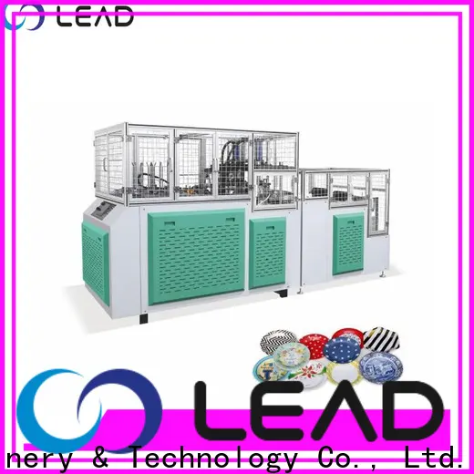 Lead machinery latest fully automatic paper cup making machine supply for packing 1