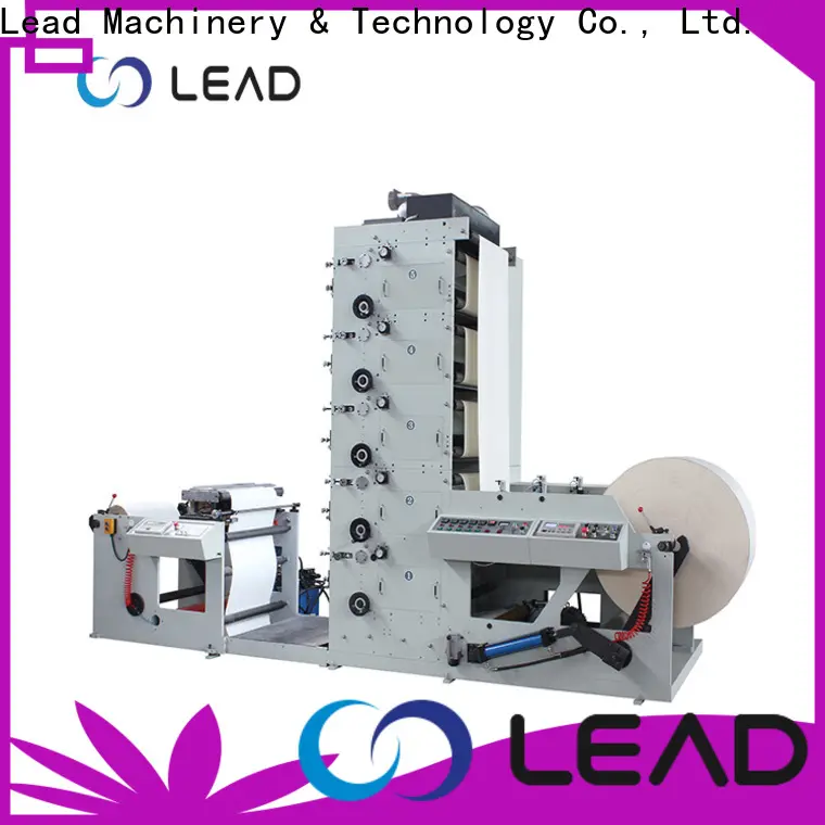 Lead machinery wholesale multicolor flexo printing machine suppliers for coffee cup 1
