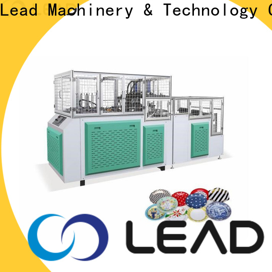 Lead machinery custom fully automatic paper plate making machine manufacturers for factory 1