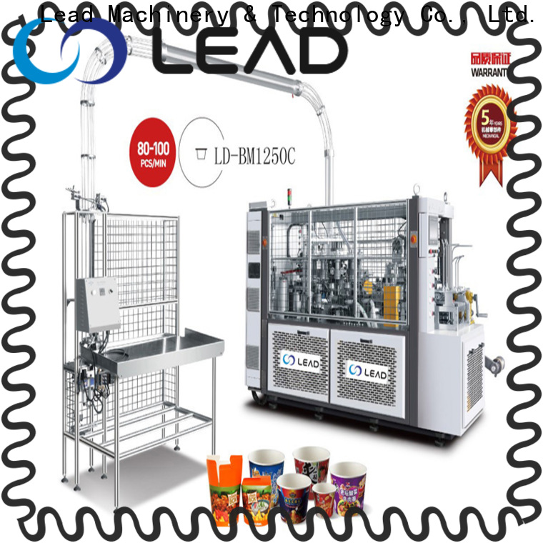 Lead Machinery paper cup plate making machine price suppliers for packaging 1