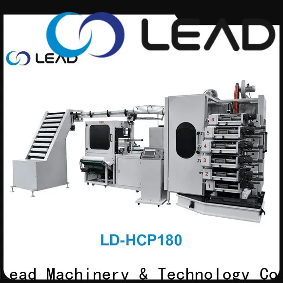 Lead Machinery Lead machinery latest paper cup flexo printing machine company for coffee cup 1