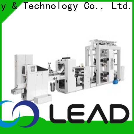 Lead machinery custom paper cup machine price list for business for factory 1