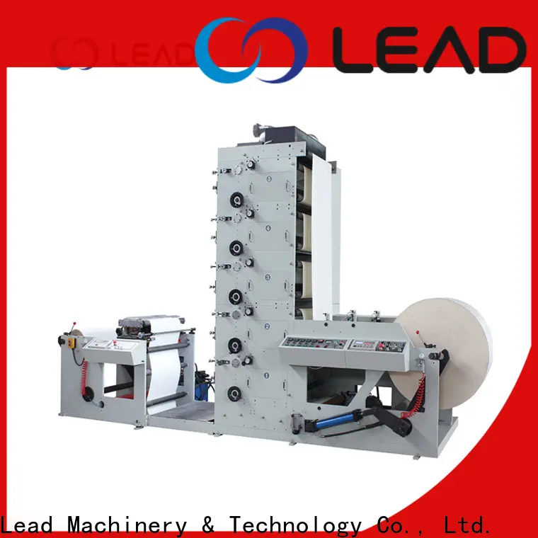 Lead Machinery 4 color flexo printing machine manufacturers for cup 1