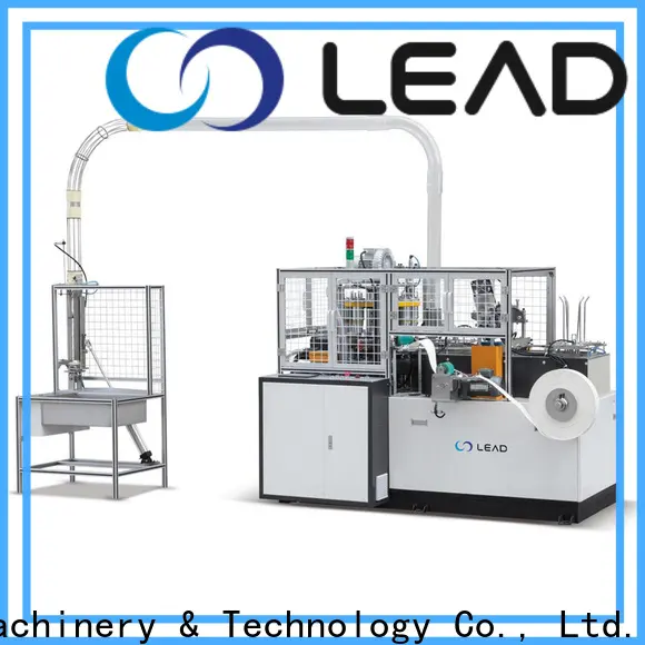 Lead machinery top low price paper cup machine company for production 1