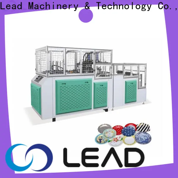 Lead machinery custom paper tea cup making machine supply for packaging 1
