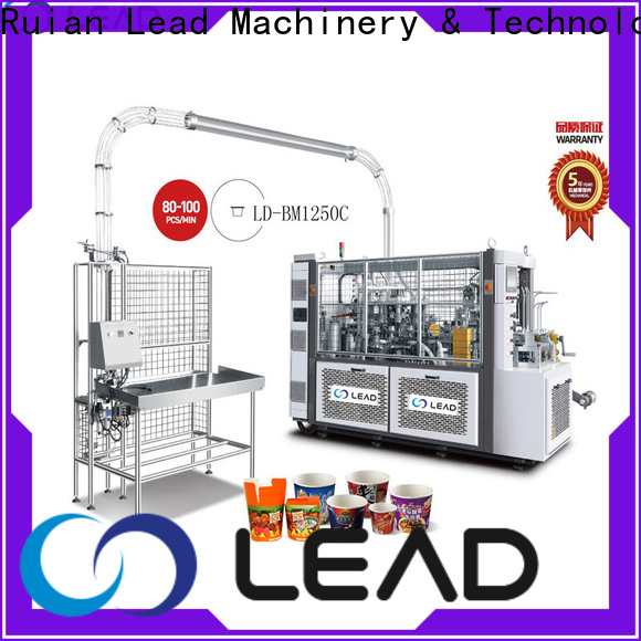 Lead Machinery Lead machinery custom disposable cup machine for business for packaging 1