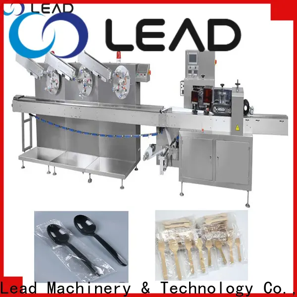 Lead Machinery High speed tableware paper bag packaging machine suppliers for cutlery 1
