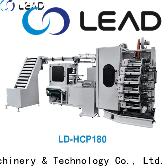 Lead Machinery Lead machinery custom china flexo printing machine for paper cup suppliers manufacturers for coffee cup 1