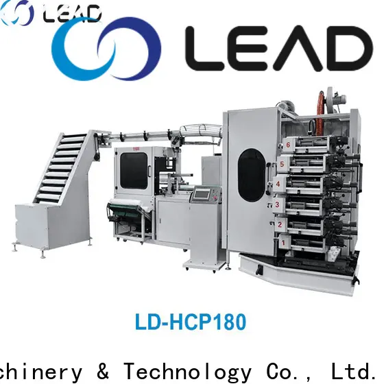 Lead Machinery Lead machinery custom china flexo printing machine for paper cup suppliers manufacturers for coffee cup 1