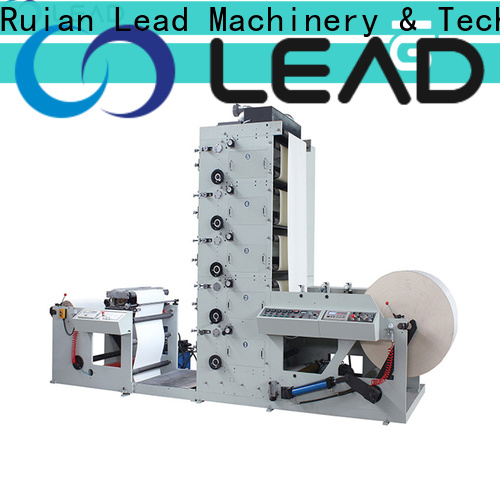 Lead machinery latest 2 color flexo printing machine price for business for cup 1