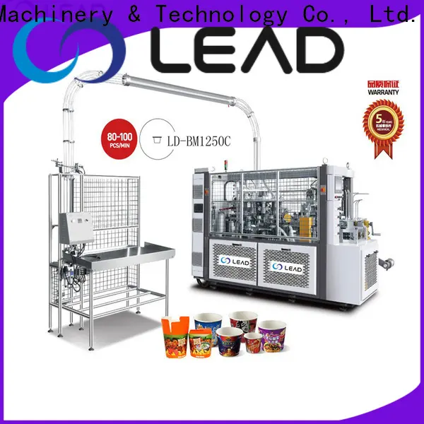 Lead machinery custom disposable plates and cups making machine for business for production 1
