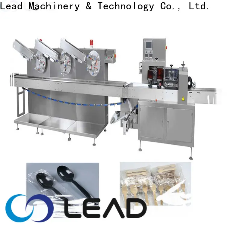 Lead Machinery Lead machinery high-quality Tongue depressor paper bag packaging machine for business for spoon 1