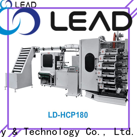 Lead machinery top flexographic printing equipment manufacturers for paper cup 1