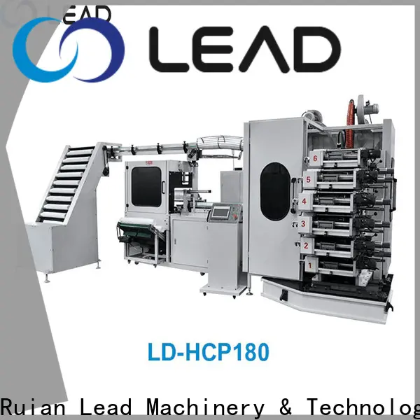 Lead machinery best paper cup flexo printing machine for business for production 1